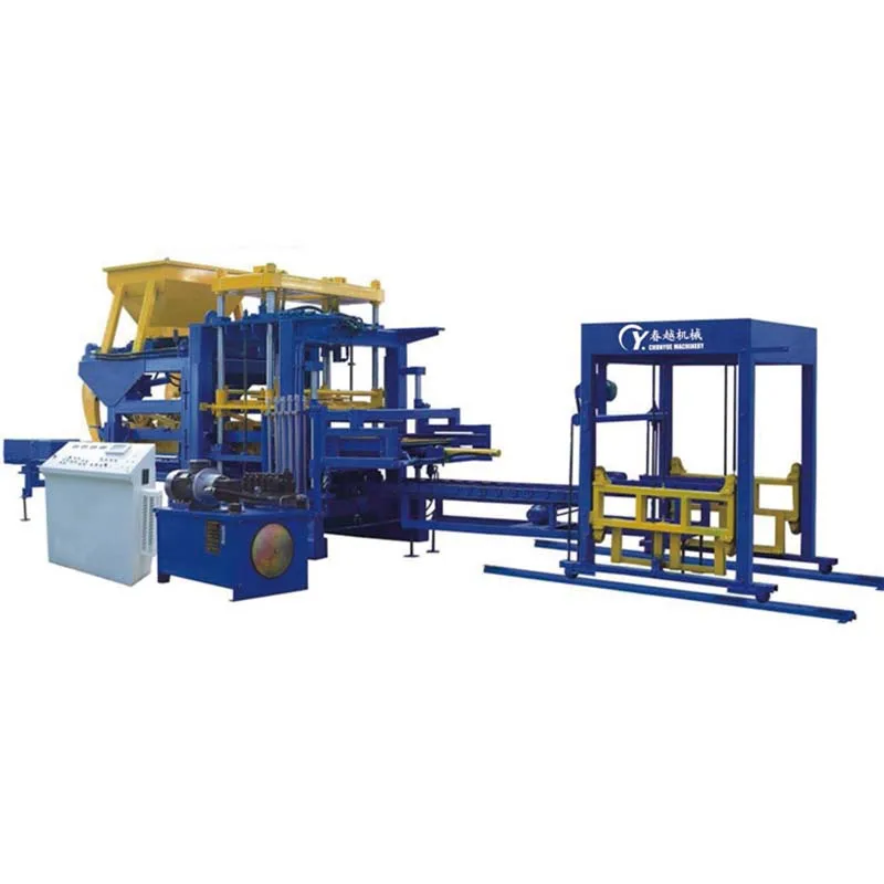 Automatic QT10-15 Concrete Hollow Block Making Machine Competitive Price Brick Making Machinery
