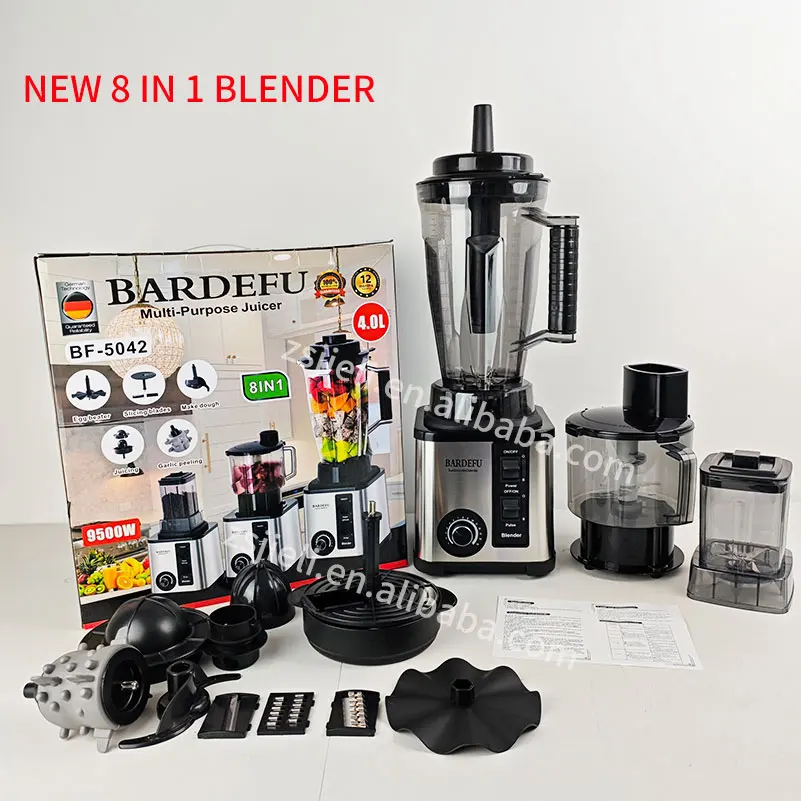 8 in 1 Blenders Machine 9500w - Multifunctional Food Processor