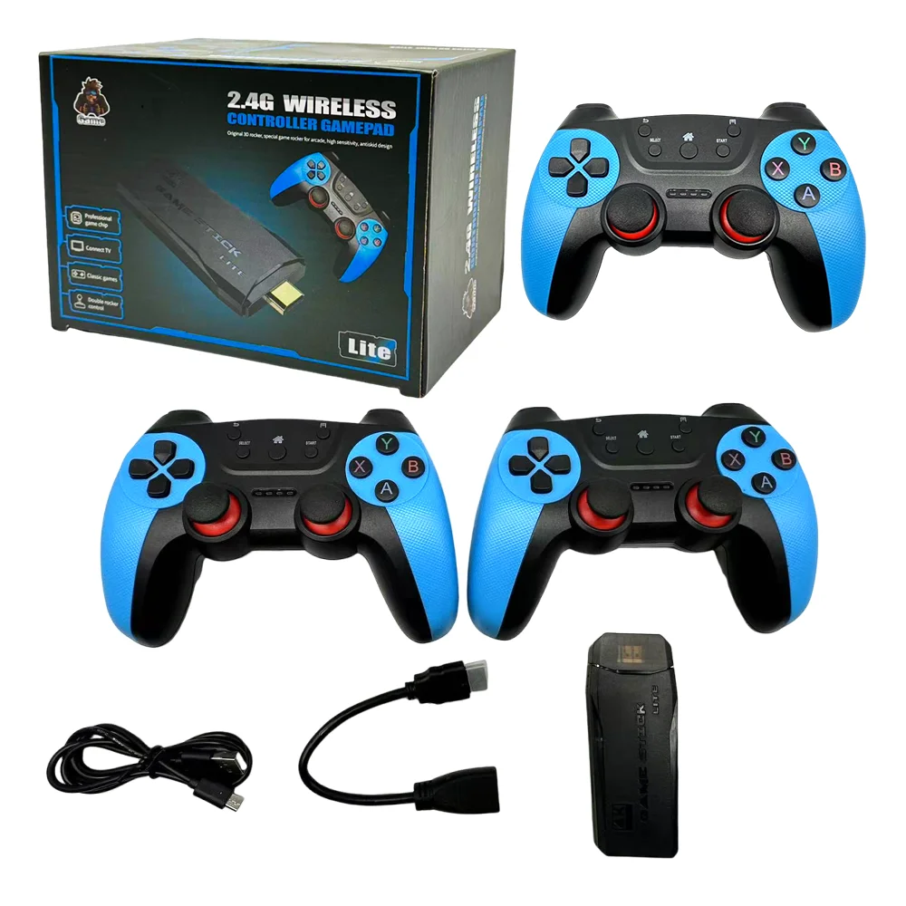 Retro Gameconsole - 8K HD Game Stick Lite with Wireless