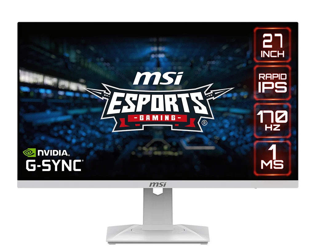MSI G274QRFW 27 Inch 2K Monitor - 170hz for Gaming & Pro