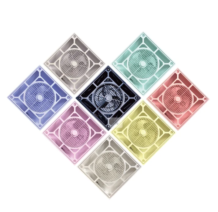 Quality Guarantee 2024 Fan Colorful  Electric Fan 100% Made in Taiwan 100V-240V Modern Box Ceiling Fan With Remote Control