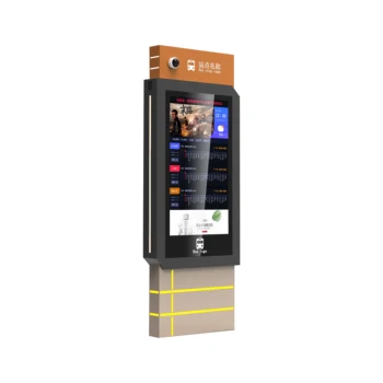 Outdoor Waterproof Advertising Machine Video Player Display Screen Kiosk Taxi Stop Bus Digital Signage