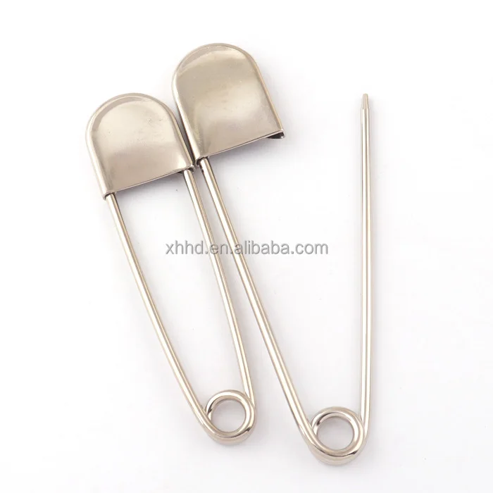 Fashion Silver Large Safety Laundry Pin Wholesale Heavy Duty Large