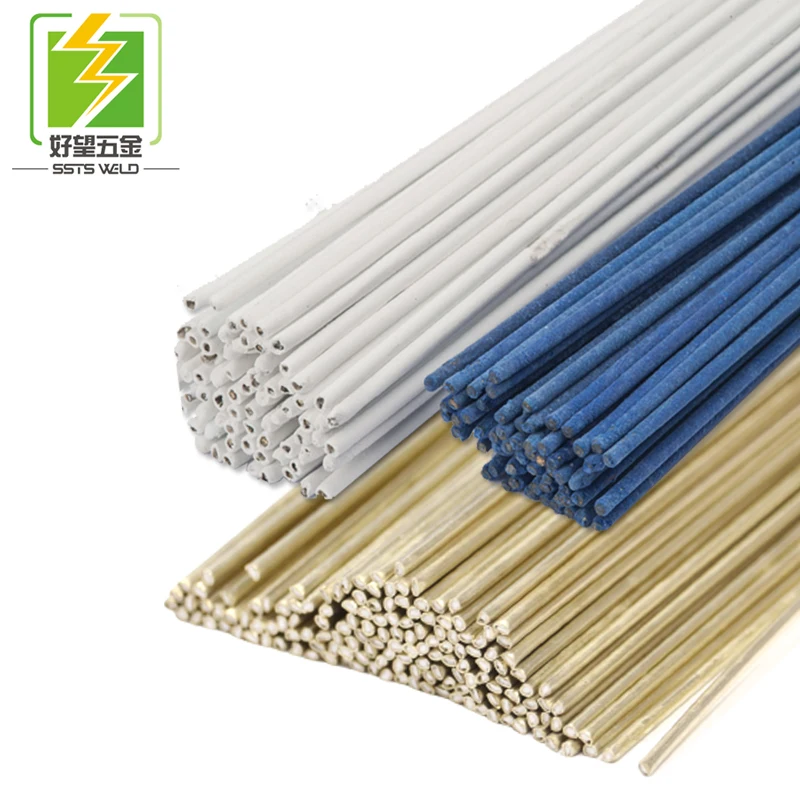 Silver Welding Rod/silver Brazing Rod/flux Coated 40% Silver Brazing Rod Brazing Alloy Welding Rod Silver Brazing Material
