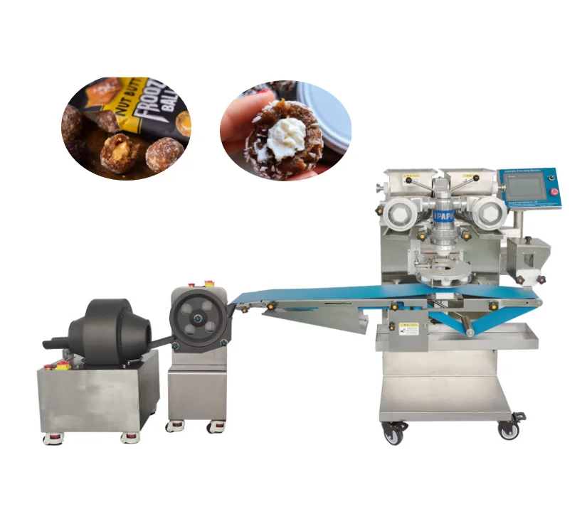 Small Fruit Ball Making Machine No Bake Energy Bites Brownie Butter Chocolate Coconuts Date Ball Making Machine