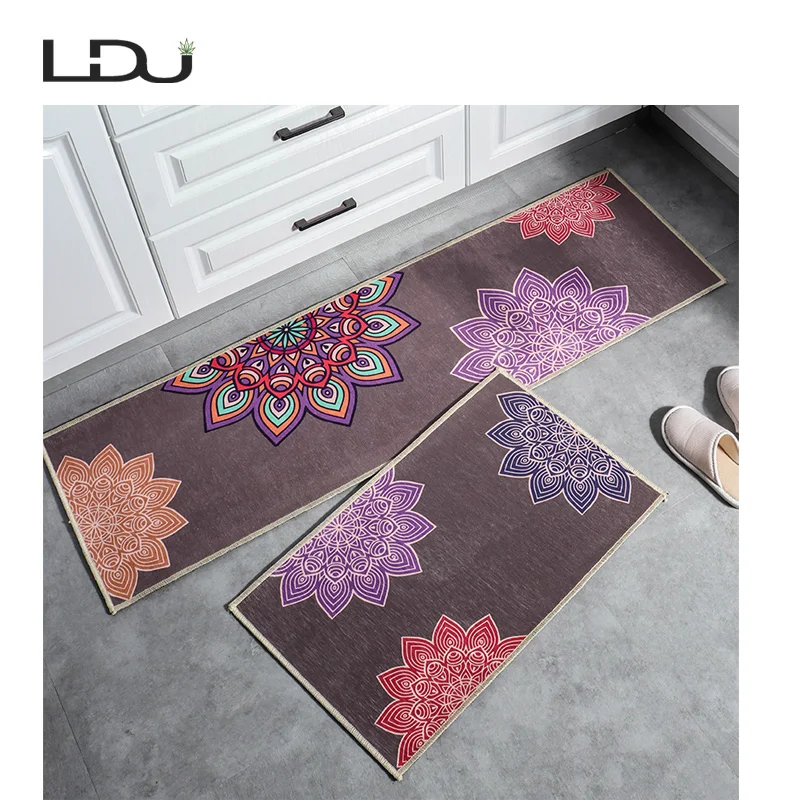 Popular Garden Cosmos Pattern Customized Modern Print Anti Slip Indoor Polyester Anti Fatigue Kitchen Mat Buy Kitchen Mat Set Anti Fatigue Kitchen Mat Kitchen Floor Mat Product On Alibaba Com