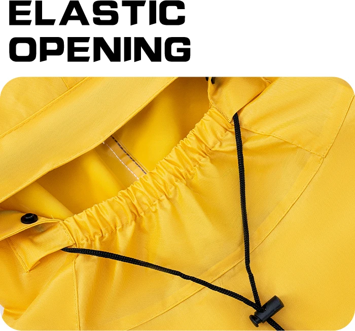 Waterproof  Oxford Cloth raincoat Electric Motorcycle and Bicycle raincoat Fabric details