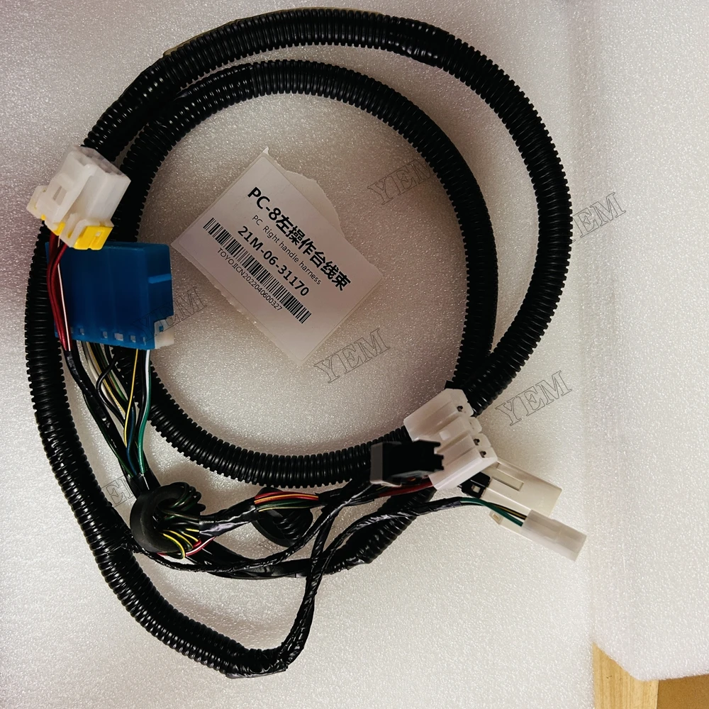Left Joystick Wiring Harness 21M-06-31170 for Komatsu PC200-8 Industrial Machinery Spare Parts