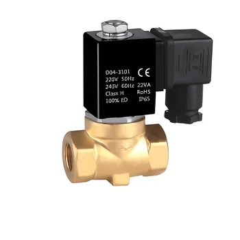 RSP-A Mini Series Brass/Stainless Steel Solenoid Control Valve 1/4-1/2 2-Way Direct Acting Normal Closed for Water OEM