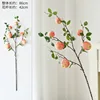 Manzana rosa claro simulada de 6 cabezas