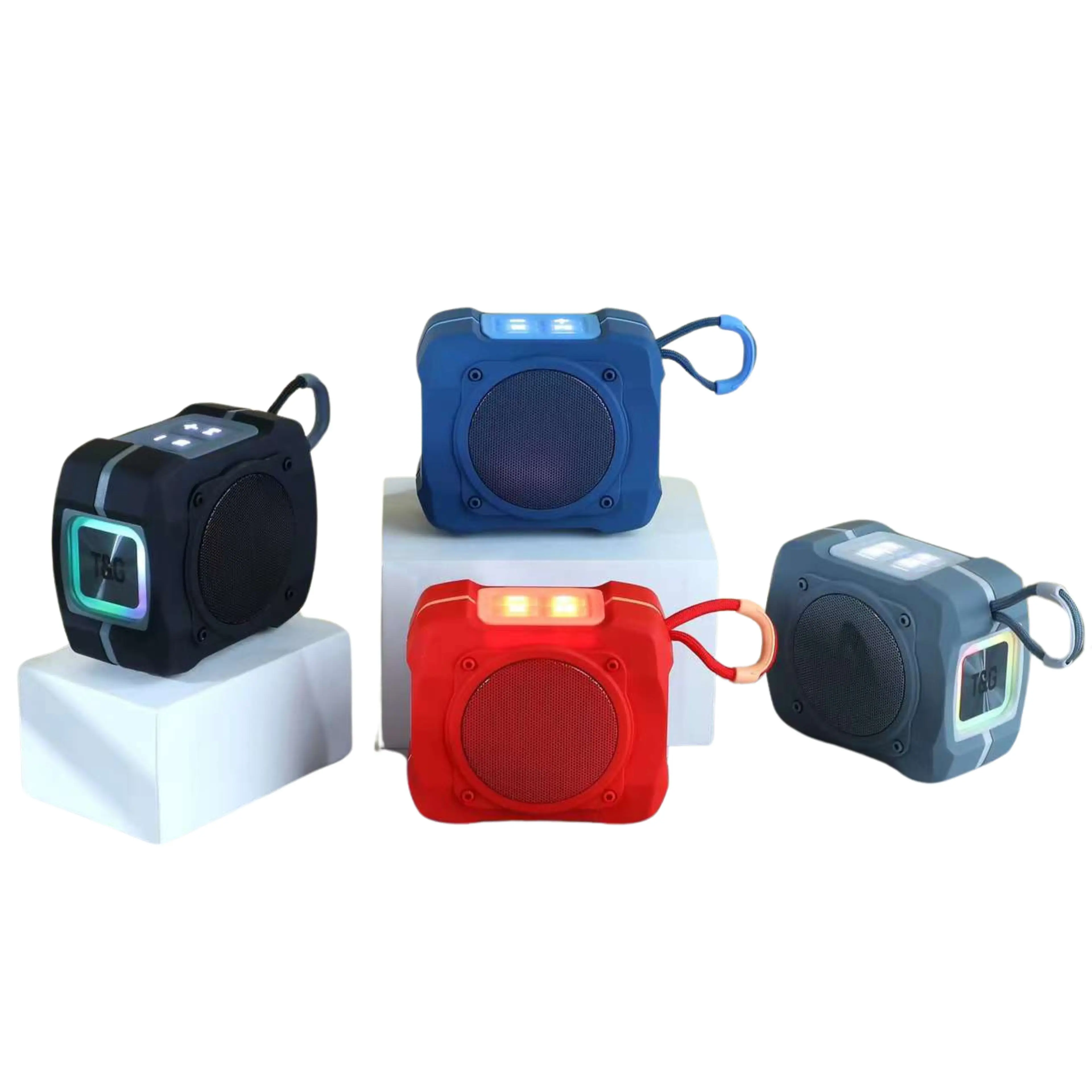 Tg-661 Mini Bluetooth Speaker With Fm Radio & Rgb Light