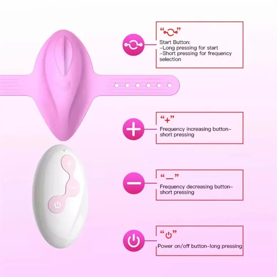 Top Lady Couple Pour Femme Clitoriste Pleasure 10 Frequency Remote Control Wireless Panties Vibrator Sex Toy For Woman