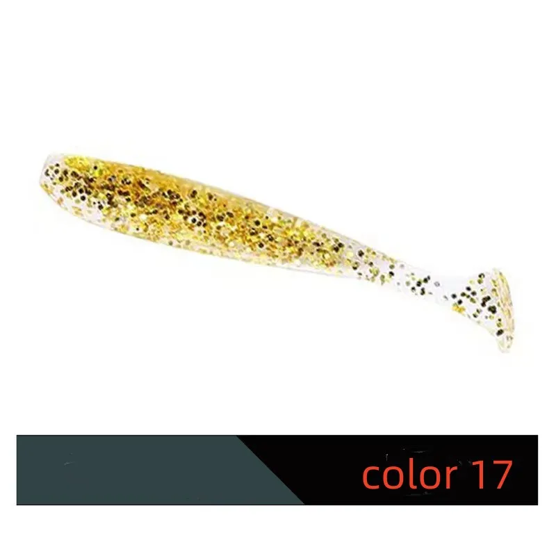 Byloo 80mm 3.5g Paddle Tail Soft Plastic Fishing Lure Soft Fishing Lure