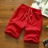 Pantalon trois-quarts rouge en maille