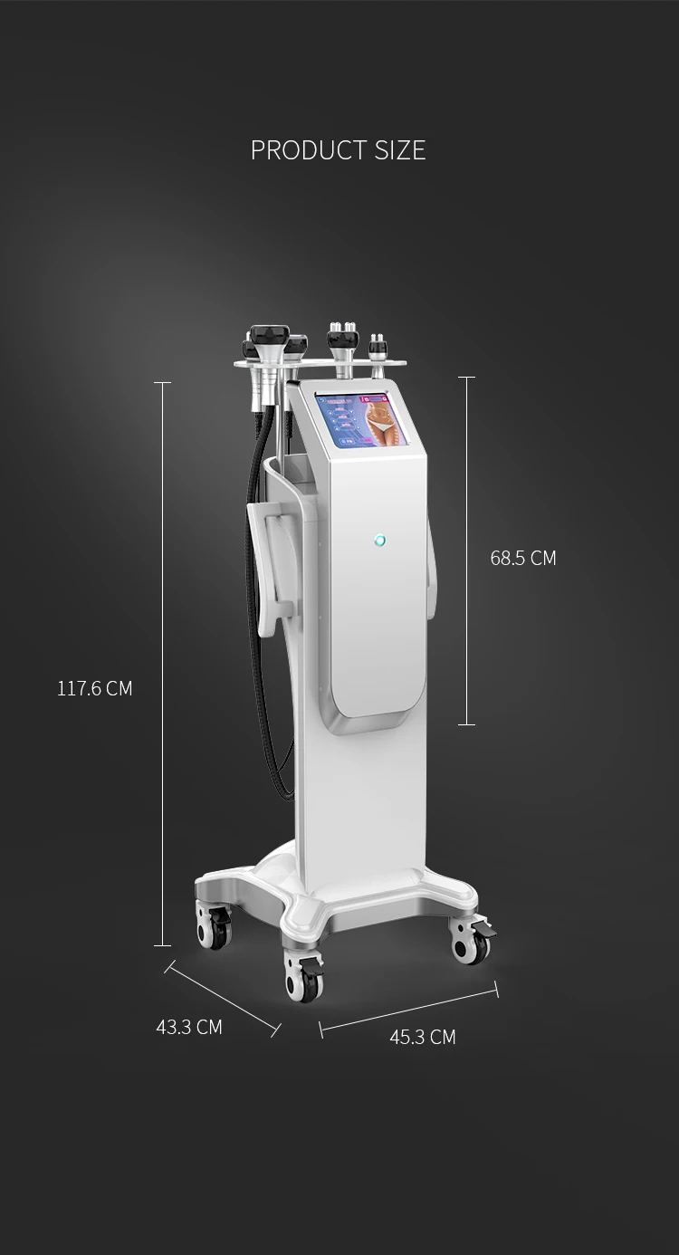 Lipolaser 6 In 1 Cavitation Machine 80k / 40k Laser Rf Fat Lipo