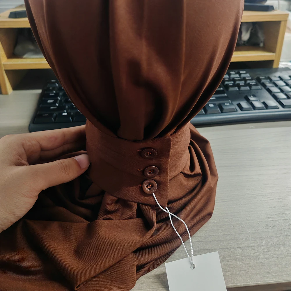 Netherlands Plain Elastic Pullover Muslim Caps Women Fashion Instant Under Scarf Inner Hat Cap Islamic Hijabs Bonnets