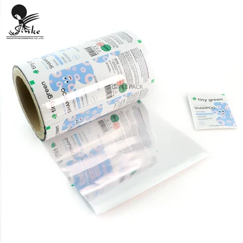 Custom shampoo Film Packaging Plastic Roll film for plastic pouch shampoo Film