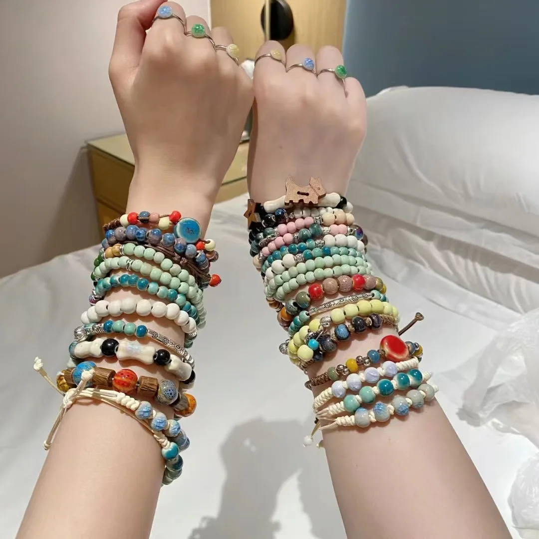 Ocean's Bone Carvings ブレスレット　イッカク牙　一角獣 Ocean's Bone Carvings ブレスレット イッカク牙 一角獣