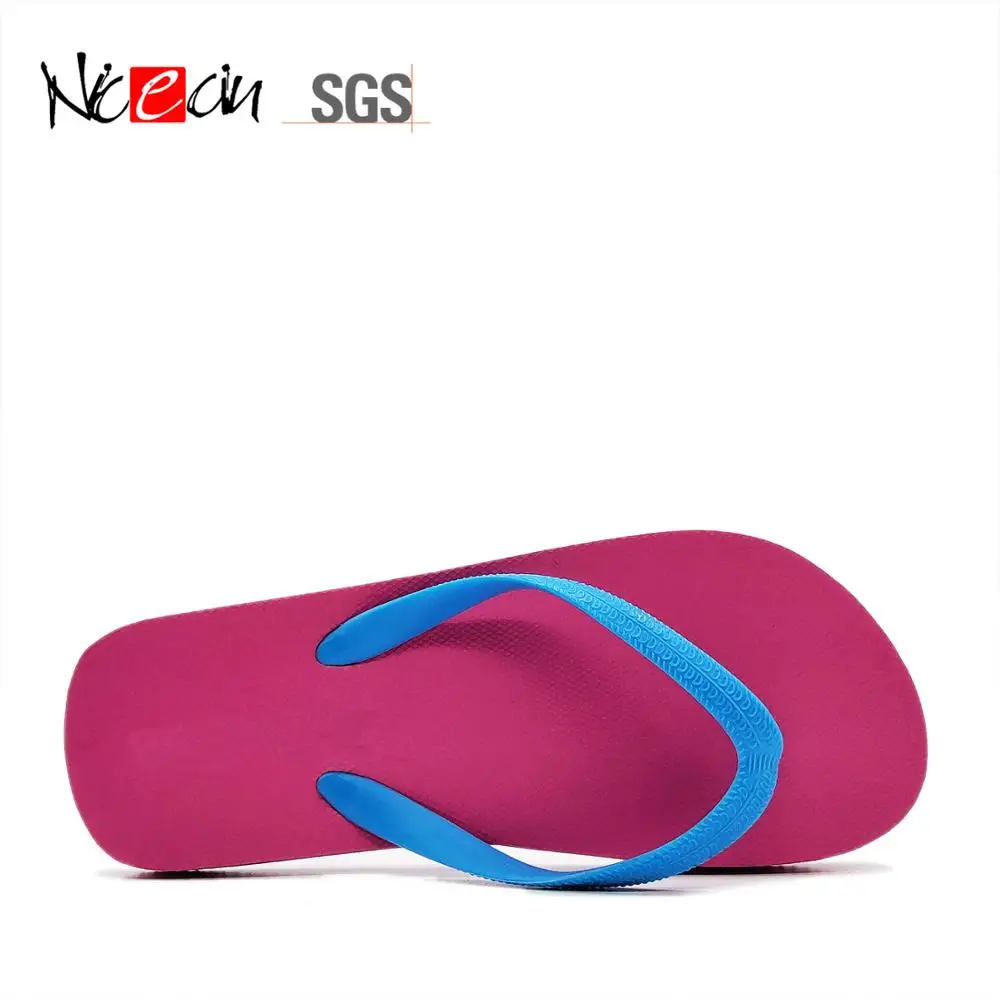 Tongs de couleurs pour femmes, sandales en mousse à mémoire de forme, avec  Logo personnalisé, tongs bon marché,