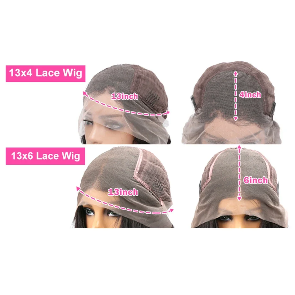 250 Densitet Lockigt HD Transparent Lace Frontal Peruk Brasiliansk Remy Vatten Djupt Vågigt Äkta Hår Peruker För Kvinnor_voghion.com