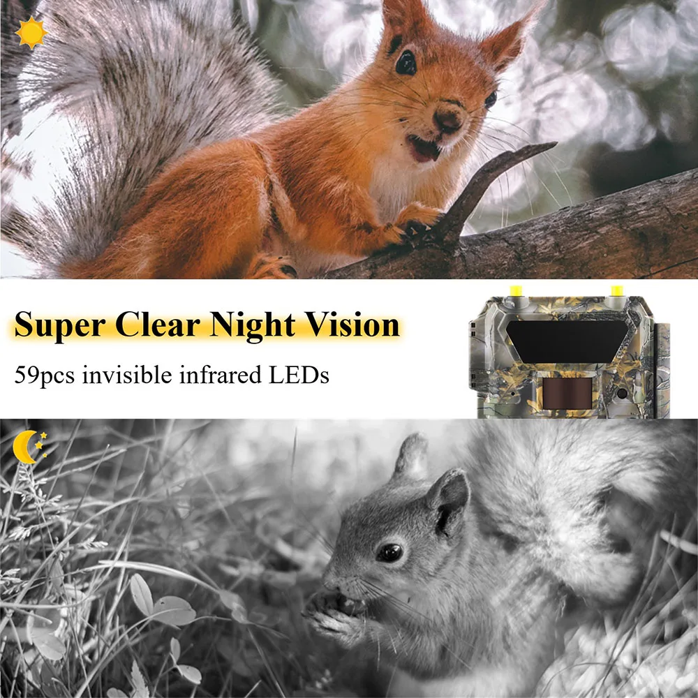 Willfine 4.0 CG MMS GSM 4G LTE Cellular Outdoor Hunting Camera Wireless Trail Camera
