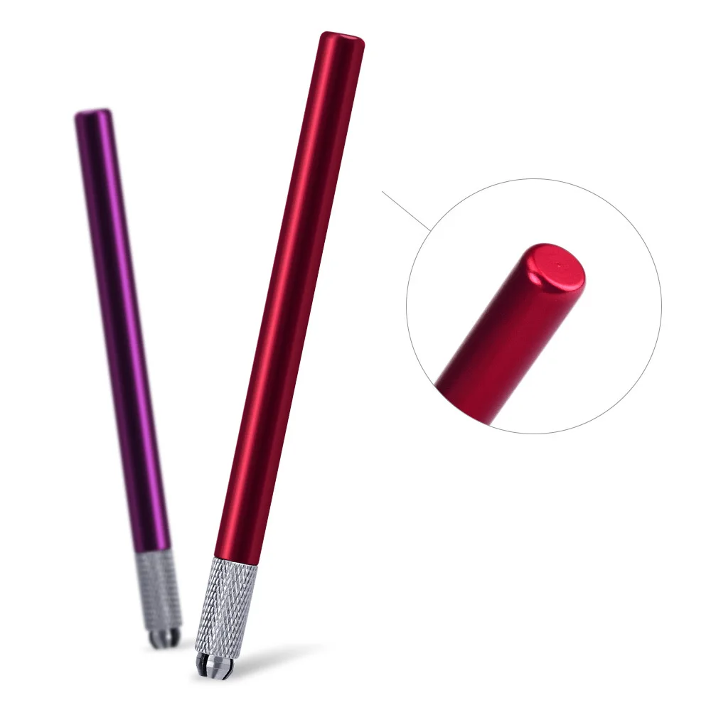 High Quality Alloy Semi Permanent Makeup Eyebrow Microblading Manual