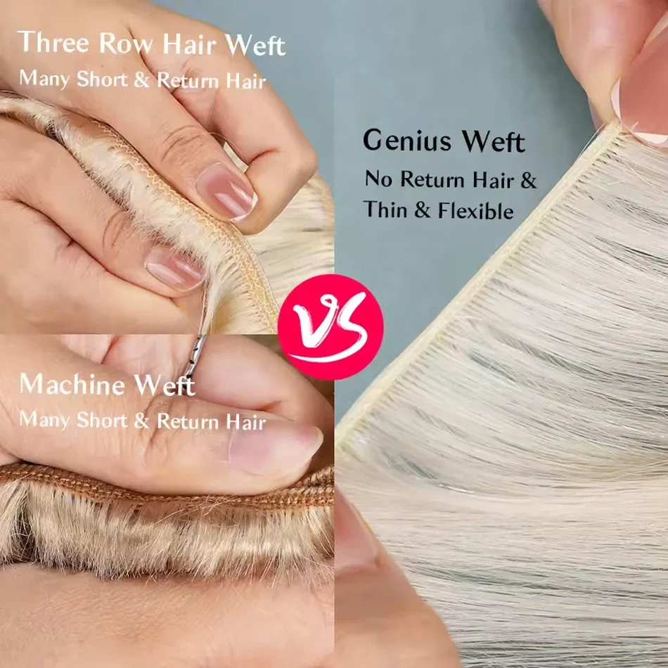 Steil Menselijk Haar Bundels Haarextensies Voor Vrouwen 613 99j 30 Inch Zwart Effen Kleur Ruwe Braziliaanse Vlecht 100% Menselijk Haar_voghion.com