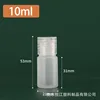 Original color transparent flip cover