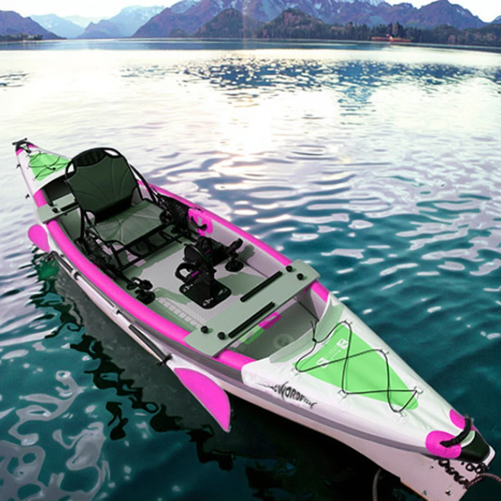 Надувная гребная лодка высокого качества, 4,7 м