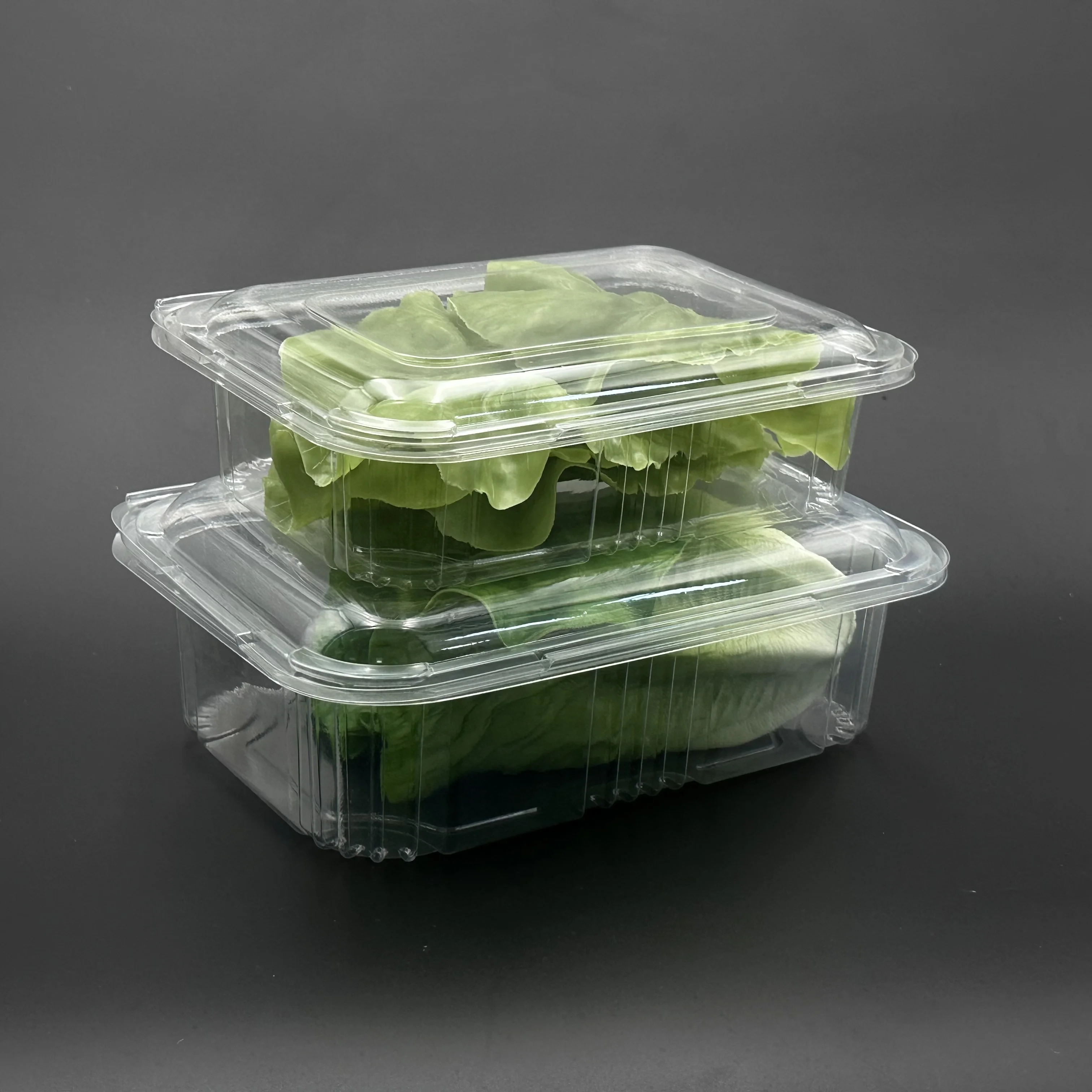 Lettuce Packaging Disposable Clamshell Plastic Food Box Buy Clamshell