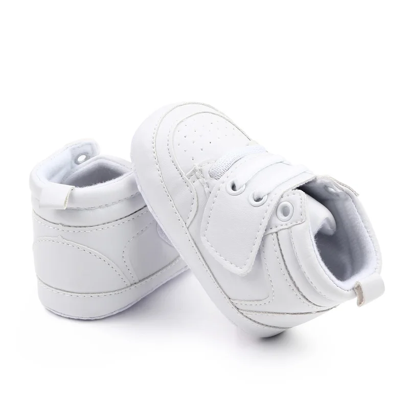 Hot Selling PU Leather Baby Sport Shoes Spring Autumn Prewalker Shoes for Boys details