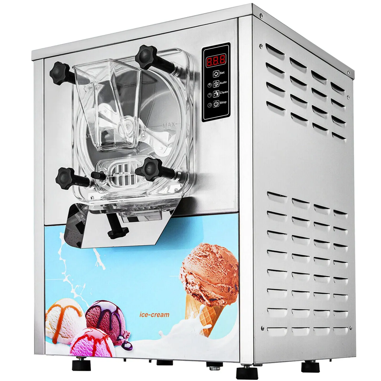 YKF-116  Ice Cream Maker for Home and Commercial Use Hard Ice Cream Machine