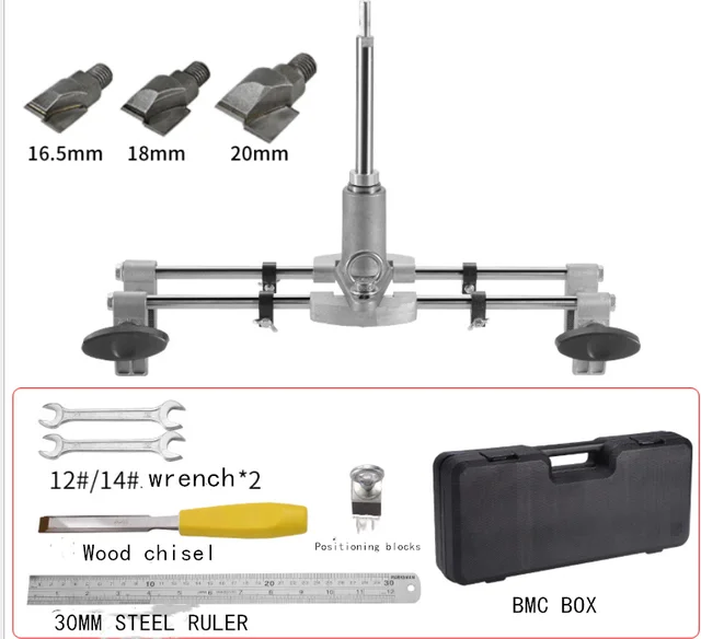 Mortice Lock Fitting  Wooden door lock slotting machine mortising jig tool  kit mortiser door lock fitting machine