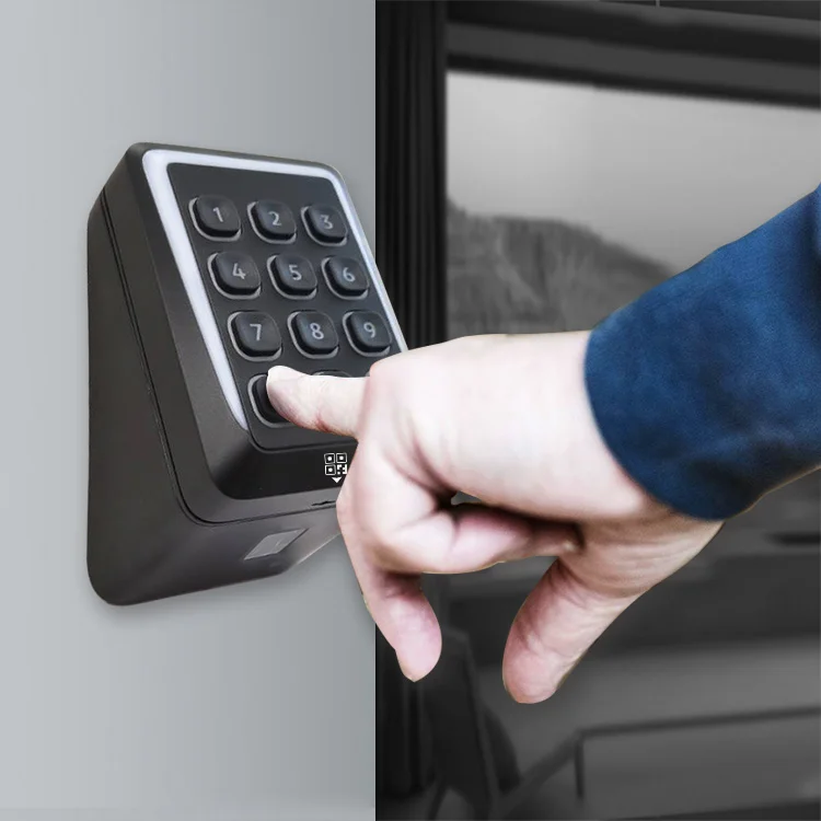 Cidron Anti-vandal Keypad Skimmer Nfc Card Extender Wireless Slave Access Reader for Turnstile Control