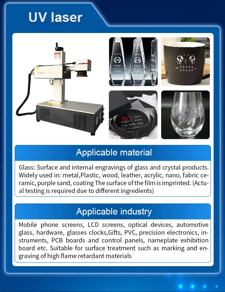 Fiber Laser Marking Machine with Screen 20w 30w MAX Marking  Machine for Stainless Steel, Aluminum and Other Metal Materials factory