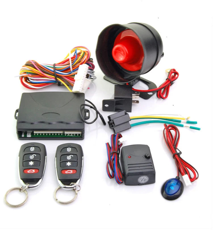 Universal Remote Control Car Alarm Security System DC12V Remote Start Car Alarm for Car Bus