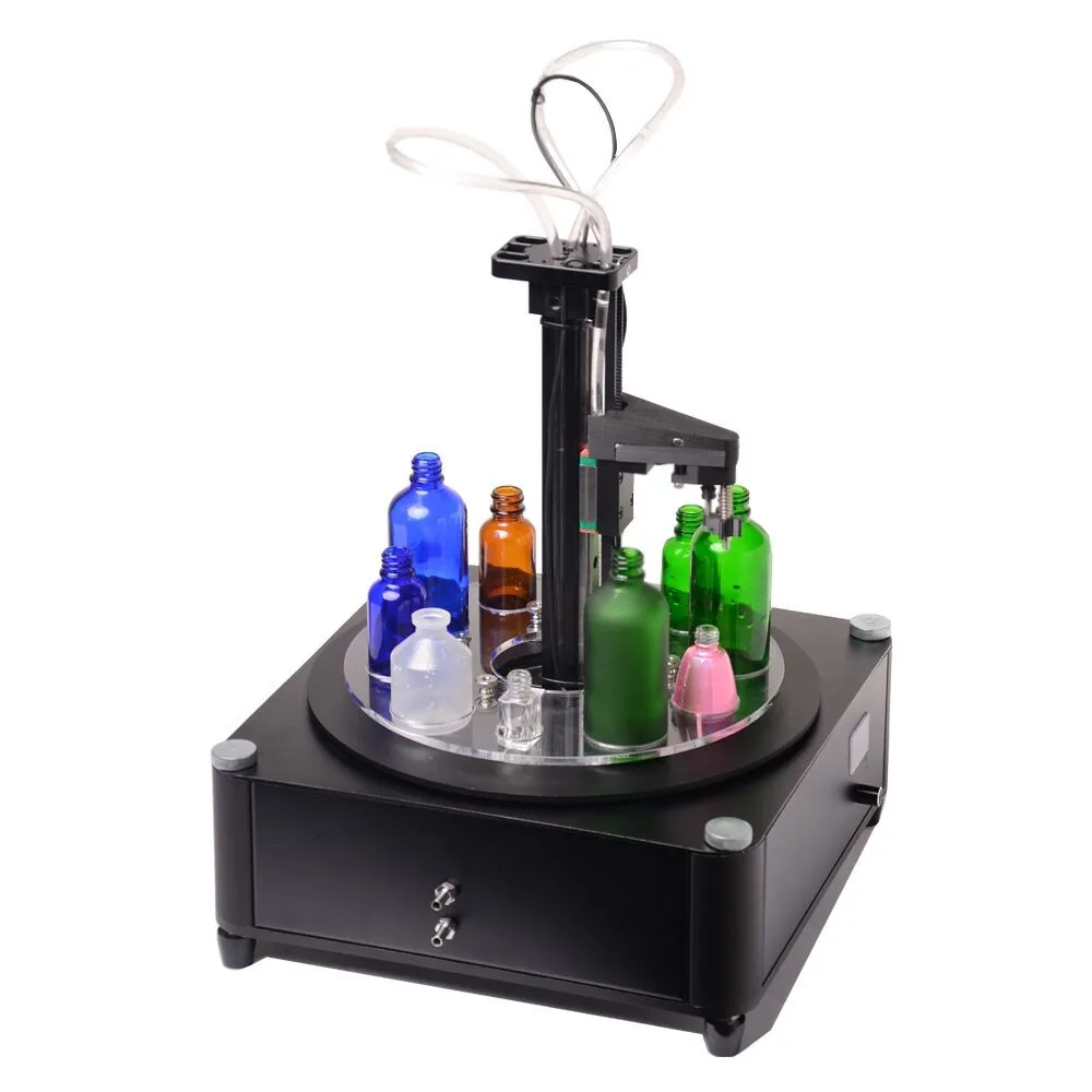 High Speed Table Top Level Control System Bottle Small Filling Machine Body Spray Water Liquid Oil Perfume Fragrance Plastic