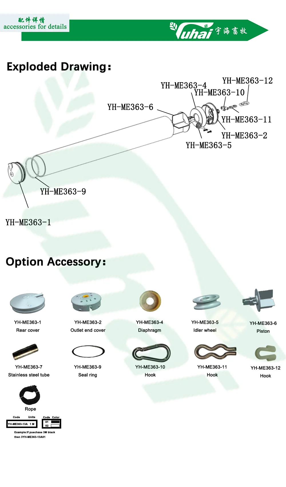  pvc cylinder for milking machine-1