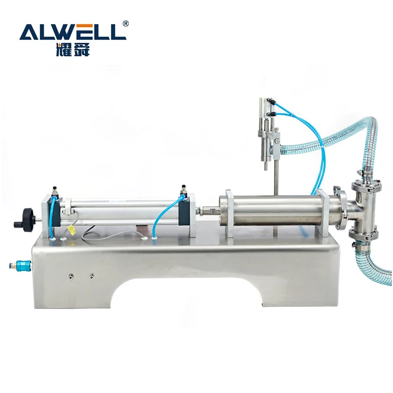 Полуавтоматическая машина для розлива масла, меда, сока, напитков, жидкости