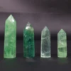 Torre de fluorita verde