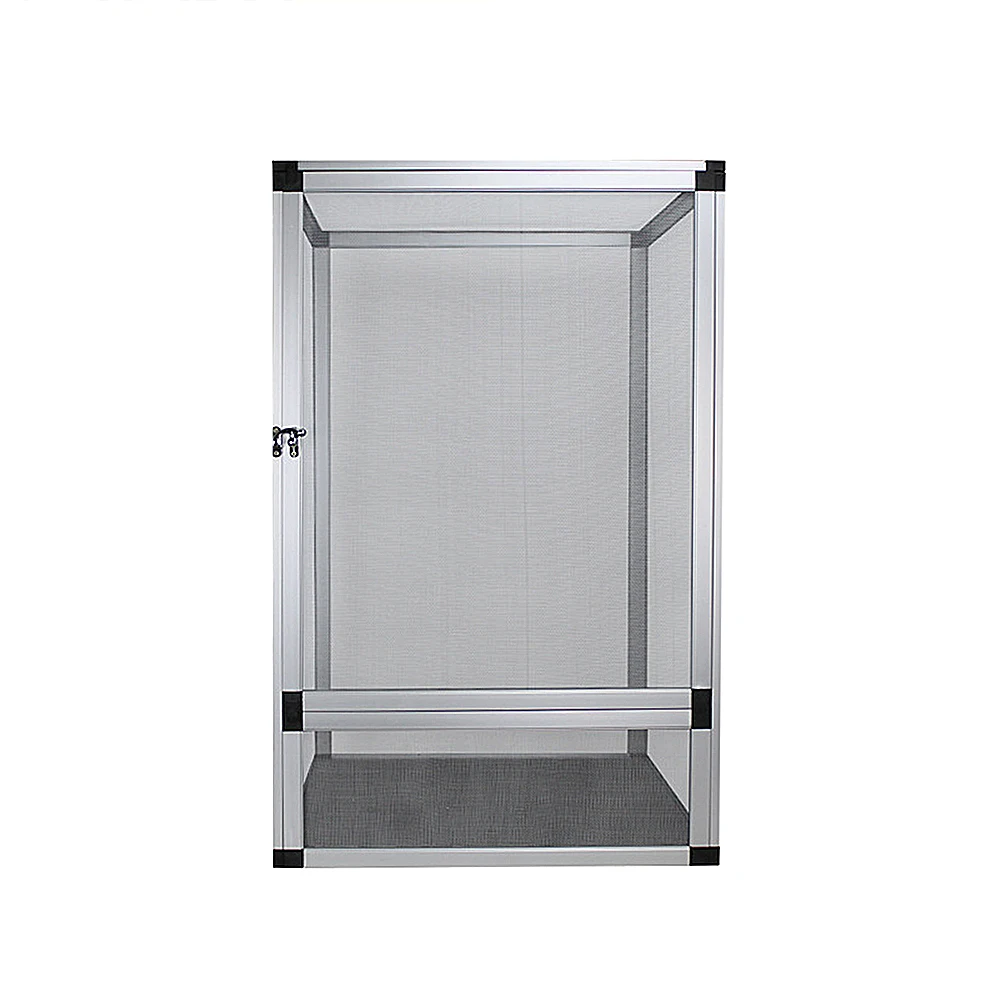 Foldable Reptile Terrarium Cage Large Snake Enclosure Extra Large Reptiles Habitat Chameleon Breeding Screen Cages Enclosure