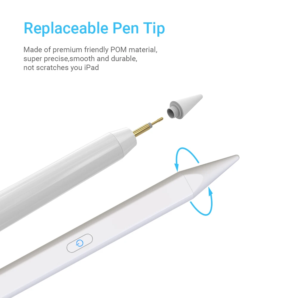 
Новый дизайн смарт-две модели тач стилус S Pen Стилус для iPad Pro 2020 для всех сенсорных экранов планшетов Apple Stylus карандаш 