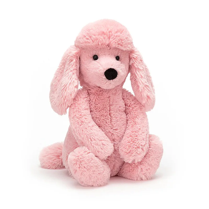 Cute Plush Pink Poodle Dog - Perfect for Kids & Gifts