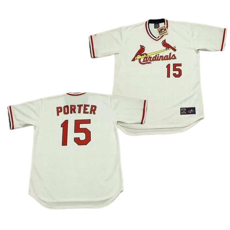 Wholesale Men's St. Louis 15 DICK SISLER 17 BOBBY TOLAN 18 MIKE SHANNON 22  MIKE MATHENY 25 MARK MCGWIRE Baseball Jersey Stitched S-5XL From  m.