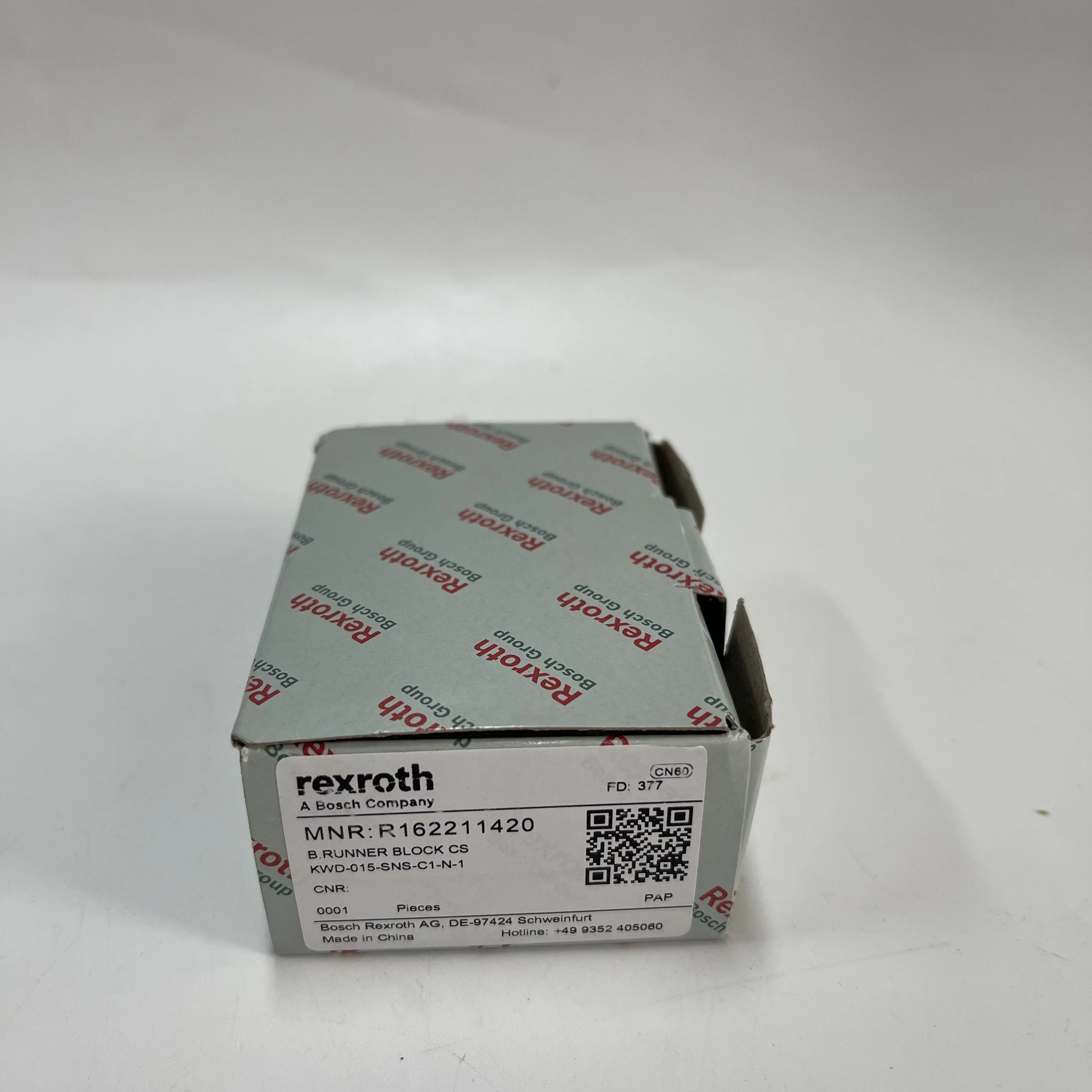 Rexroth Linear Guide Runner Block R162211420 (KWD-015-SNS-C1-N-1)