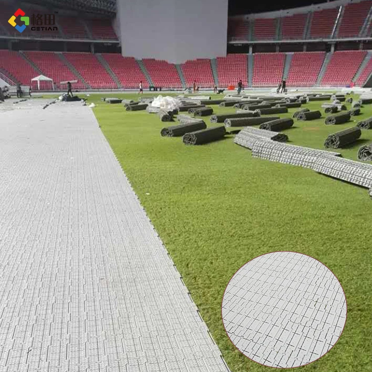 Getian All-Purpose Temporary Sports Courts Flooring Modern Design Style Event Plastic Garage Floor Tiles for Outdoor Use