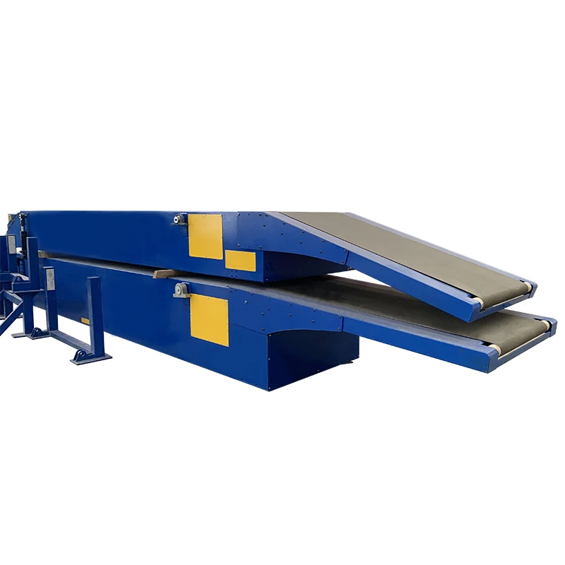 Logistics Truck Loading and Unloading Belt Conveyor With Hydraulic ...