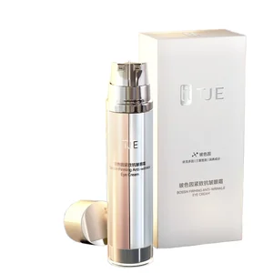 Carnosine & Pro-Xylane Infused Anti-Aging Eye Cream Squalane for Moisturizing Lifting Firming Brightening Puffiness Dark Circles