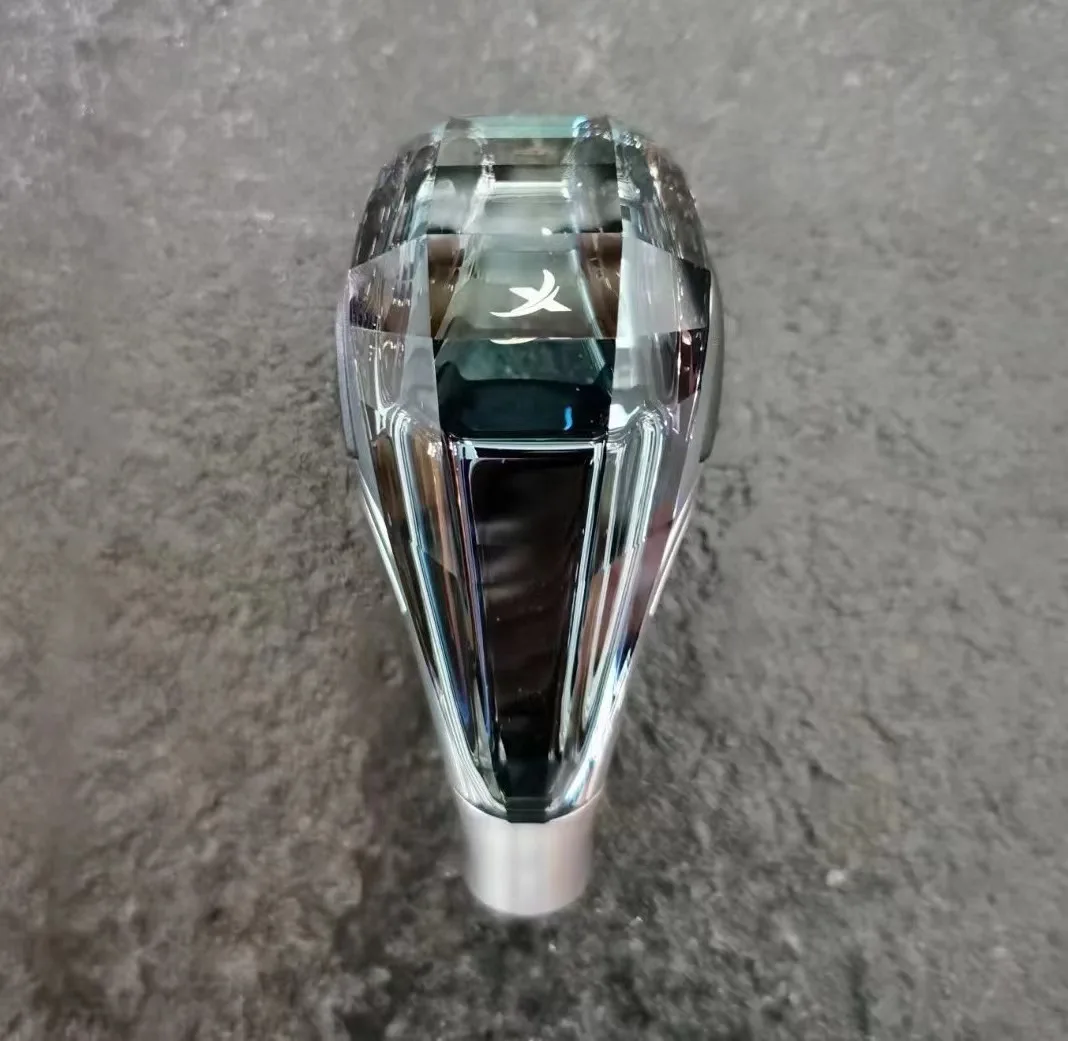 Custom Logo High Quality Crystal LED Shifter RGB Knob