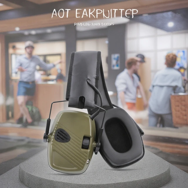 Hearing Protection Noise Reduction for Shooting Range Electronic Ear Protection for Gun Range